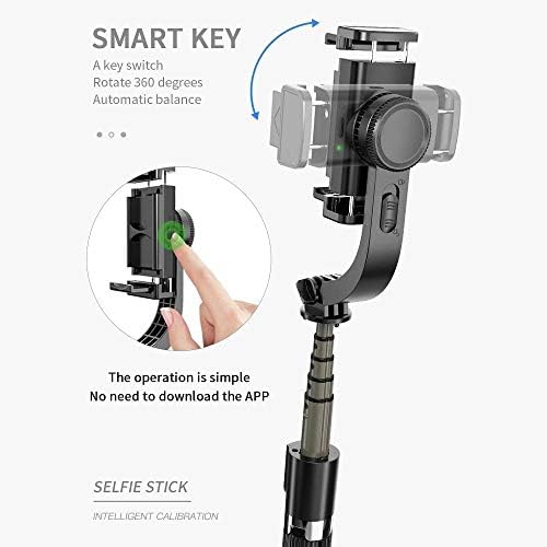 BoxWave Stand i Mount kompatibilni s Unihertz Titan - Gimbal Selfiepod, Selfie Stick proširivi video gimbal stabilizator za Unihertz