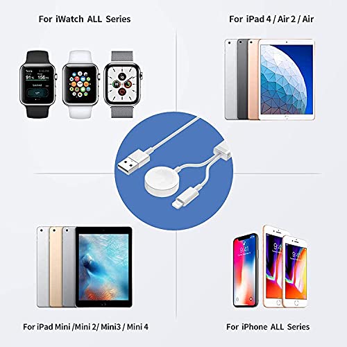 Kabel za punjač pametnih satova za Apple Watch Charger Series 7/6/5/SE/4/3/2/1 iOS 6.0 & telefon 13/12/11/pro/max/xr/xs/xs max/x &