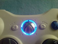 Xbox 360 Mod Svjetlos - Modovi sustava i regulatora - Core & Premium Blue