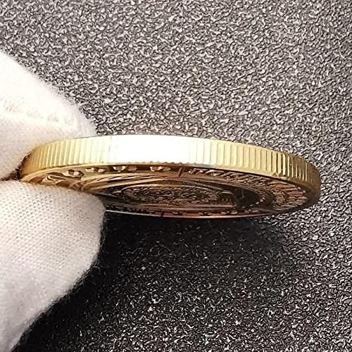 Texas hold'em sretni čipovi komemorativni novčići Zlatni suveniri Art Collection Pokloni izazov