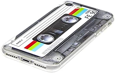 Stinfiztol retro kaseta kaseta 80s tipa mekana kućišta za naslovnicu kompatibilna s iPhone 7 iphone 8 iPhone 8 iPhone SE 2020/2022
