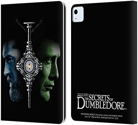 Dizajni slučaja glave Službeno licencirane Fantastične zvijeri: Tajne plakata Dumbledore 2 Grafička jezgra kože kože novčanica kompatibilna