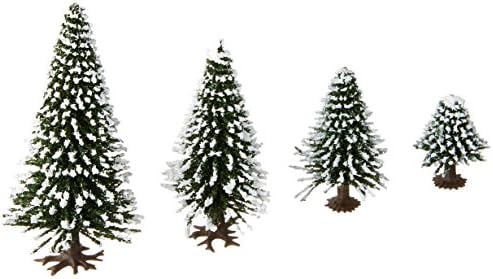 NOCH 32828 Snježna jela stabla 3,5-9cm 25 N, z komplet modela ljestvice