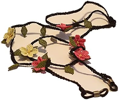 Igla naočale za cvijeće od čipke, igle, ručno izrađene, turske oya, tradicionalni, rođendanski poklon, poklon za nju
