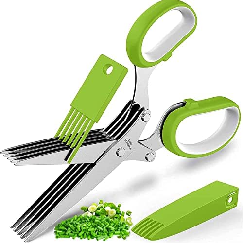 Škare salate bacaju i sjeckaju i škare za biljke 5 noževa