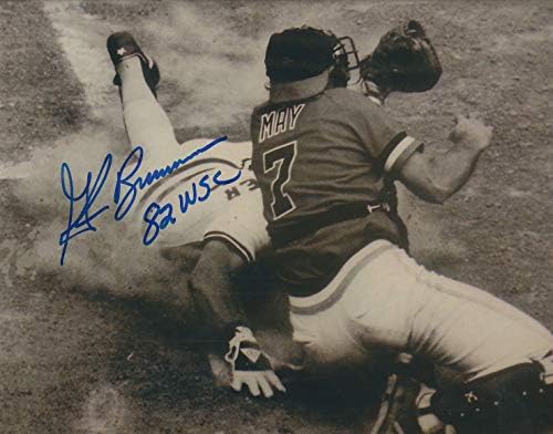 Autografirani Glenn Brummer 8x10 St. Louis Cardinals Photo