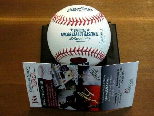 Marvin Miller MLBPA Izvršni hof potpisao Auto OML bejzbol JSA Autentična ljepota - Autografirani bejzbol