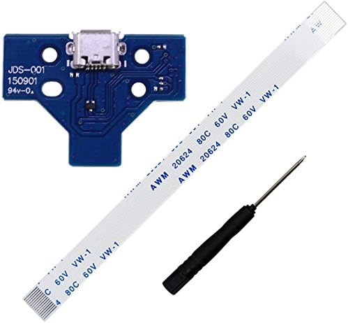 USB punjač punjača punjača s 14-pin flex vrpcom zamjena kabela za ps4 dualshock 4 kontroler JDS-001