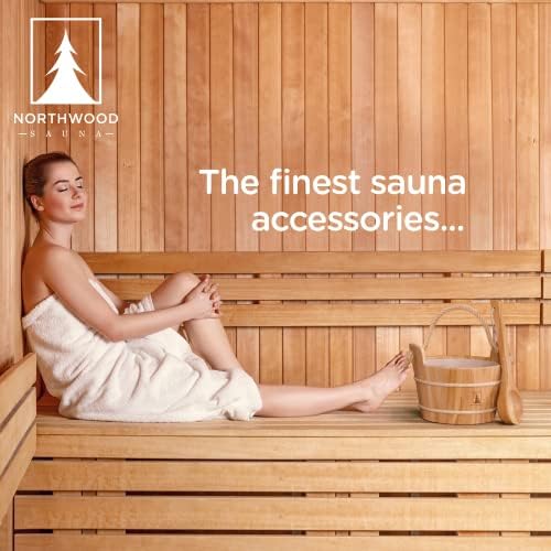 Kanta za saunu u Mumbaiju-ručno izrađena od kanadskog crvenog cedra-žlica kapaciteta 100 ml