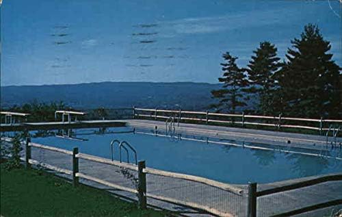 Kongregacijski centar NH - bazen Pembroke, NH, NC originalna Vintage razglednica