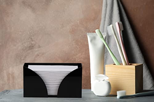 JednostavnoImagine držač za pričvršćivanje papirnatog ručnika - crni akrilni držač za pohranu za kuhinju ili kupaonicu Upotreba za