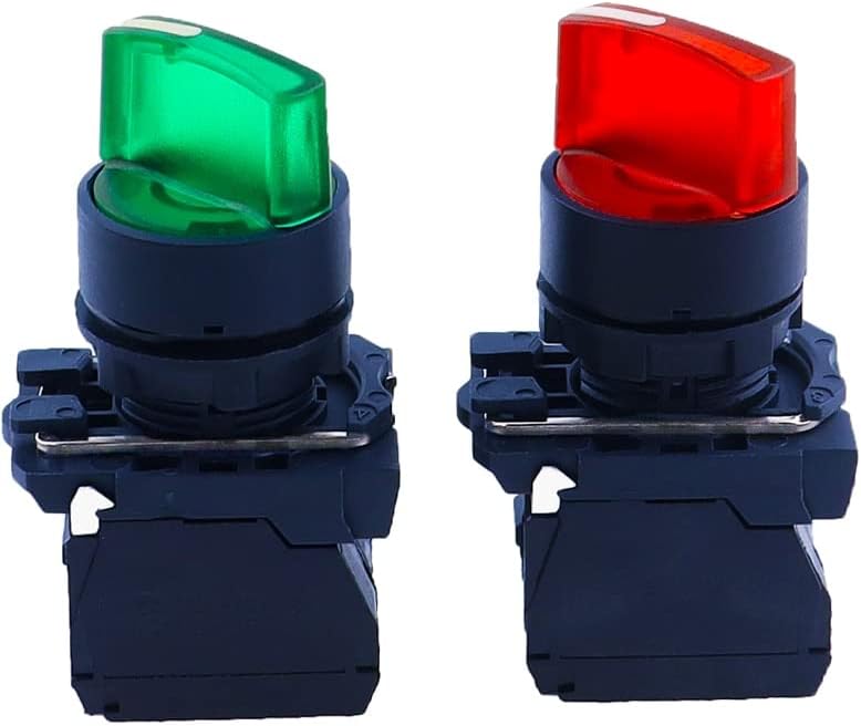 Vodootporni osvjetljeni prekidač prekidača rotacijske prekidača prekidač dva ili tri položaja SB5 LA68S XB5 AK124B5 s integralnim LED