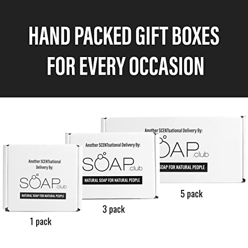 Poklon setovi za prirodni sapun za muškarce-muški miris cedra, čajevca-ručno izrađeni sapun s aktivnim ugljenom - kutija za sapun-savršen