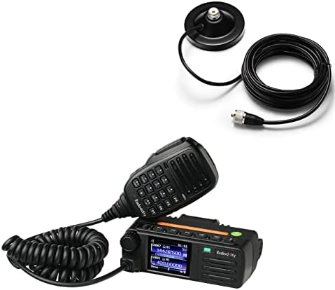 [Najnoviji CPS i firmware] RadioDDity DB25-D dvostruki pojas DMR Mobile Radio, 20W VHF UHF Digitalni primopredajnik s GPS APRS, 4000CH