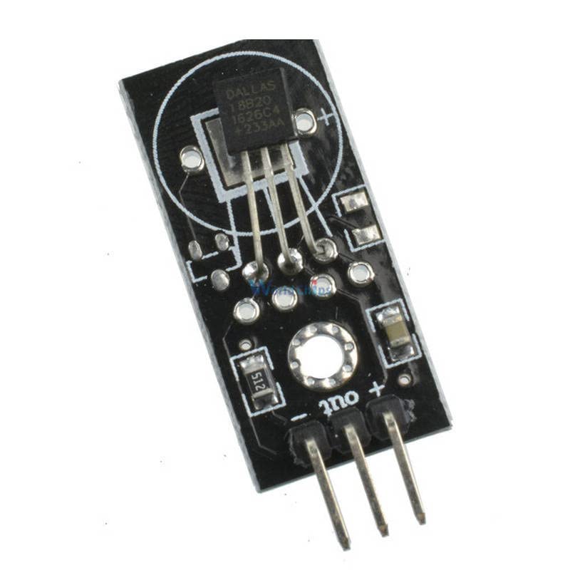 2PCS Digitalni DS18B20 senzor za otkrivanje temperaturnog modula za Arduino DC 5V 18B20 Digitalni izlaz signala