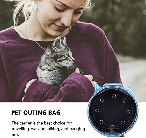 Prijenosni kućni ljubimac mačka štene prostor ruksak Nosiljka prozirna torba za vanjsku upotrebu