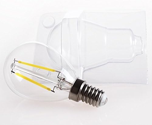 CTKcom 2W G45 Svijećnjaci LED žarulje promjenjive svjetline - Postolje E14 Vintage žarulja sa žarnom niti Edison snage 20 W ekvivalent