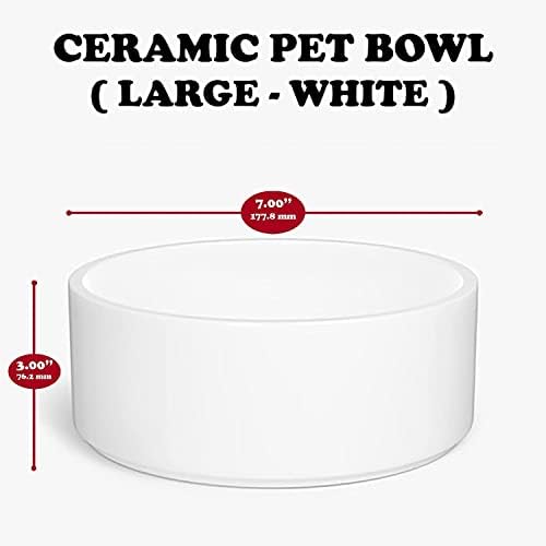 Personalizirana zdjela za pse, zdjela za pseće šape s prilagođenim imenom, Slatka zdjela za vodu s hranom za pse s imenom, keramička