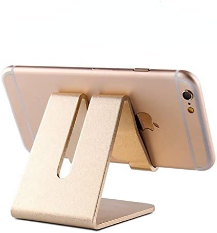 NVivn desktop aluminij legura phablet nosač kreveta za lijeni tisak logotip poklon metal metal mobilni telefon veleprodaja rosegold