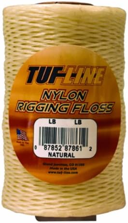 TUF-line najlonski lanac za lažiranje s testom od 50 kilograma, 115 dvorišta, 1/8 kilograma, prirodni završetak