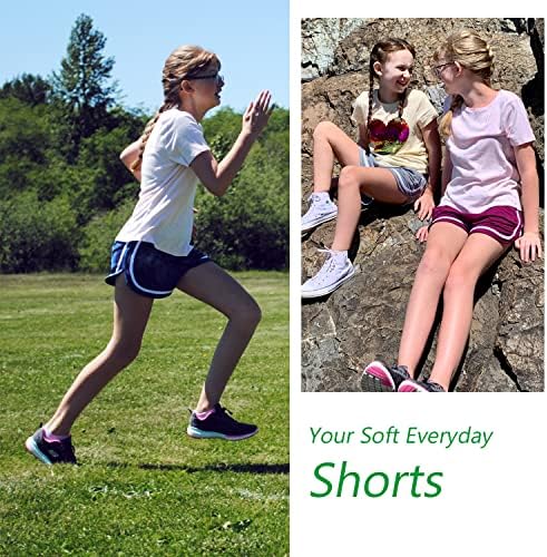 Valnina srednje i srednje škole tinejdžerice kratke hlače atletski trčanje plesni sport Slatki salon aktivne kratke hlače