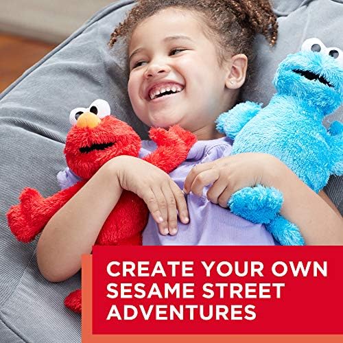 Mini Plišana lutka Elmo iz Ulice Sezam: 10-inčna Elmo igračka za malu djecu i predškolsku djecu, igračka od 1 godine i više