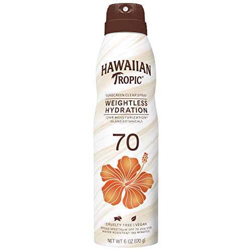 Havajska tropska hidratantna krema za sunčanje SPF 70, 6oz | Havajska tropska krema za sunčanje SPF 70, High SPF krema za sunčanje,