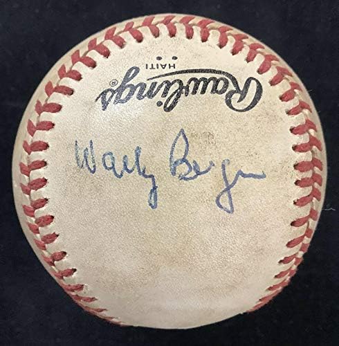 Wally Berger potpisao je bejzbol Chub Feeney Boston Braves Giants Reds Autogram JSA - Autografirani bejzbol
