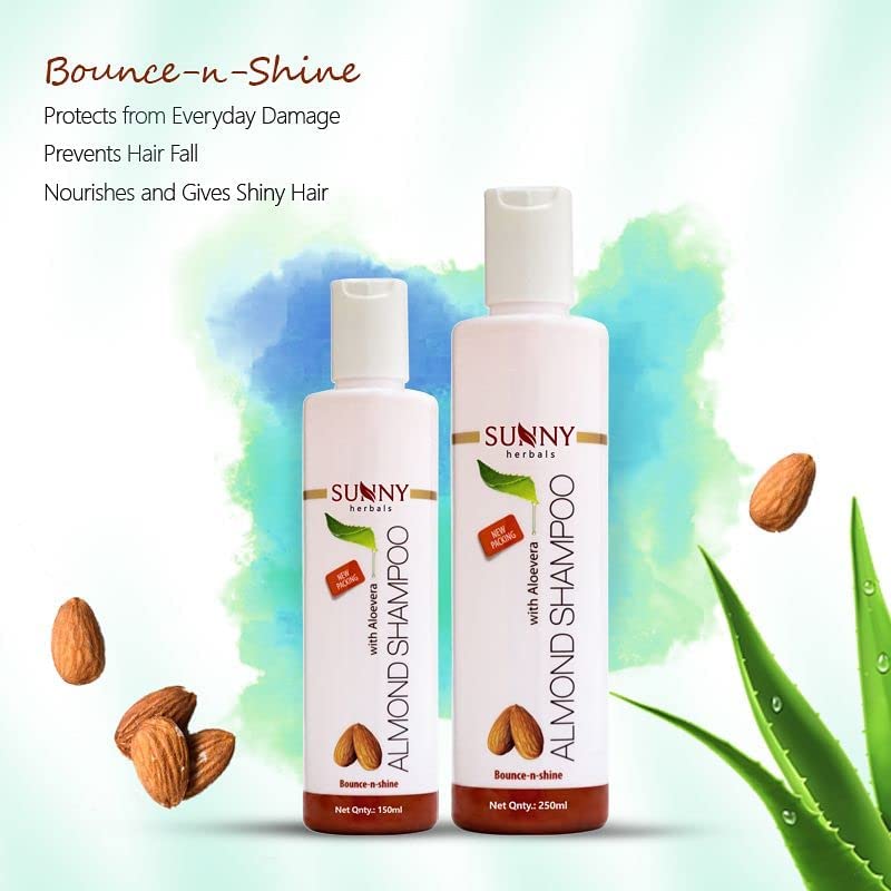 Bakson Sunny Herbals bademov šampon s Aloeverom by shopmore01