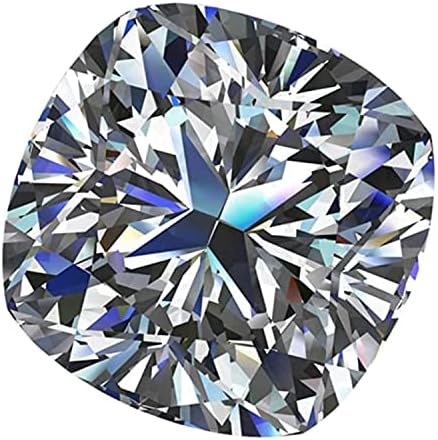 Savearth Diamonds Single Lab stvoren Moissanite Loose Diamond 8,5 mm Jastuk izrezani dijamanti za privjesak za izradu nakita nakita