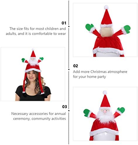Božićni šešir, smiješni Božićni šešir, pribor za ukrašavanje festivala, rekviziti za zabave, božićni pribor