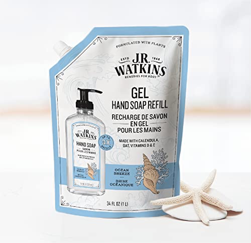 Paketić za punjenje gel sapuna za ruke, mirisno tekuće sredstvo za pranje ruku za kupaonicu ili kuhinju, proizvedeno u SAD-u i bez