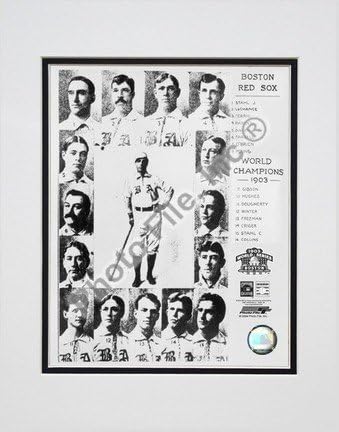 1903 Boston Red Sox Championship Double Matted 8 x 10