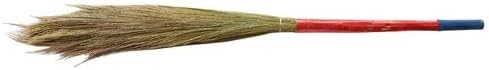 Brushfinch Phool Jhadu metla s proširivom palicom metle s dugim rukom za čišćenje kućnog poda i čišćenje stropa, Jhadu za čišćenje