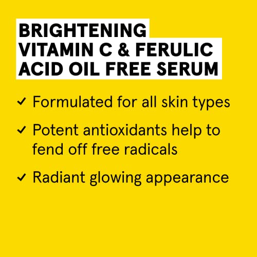 B. B serum za posvjetljivanje s vitaminom C i ferulinskom kiselinom / bez ulja | veganski | za svjetliji izgled / s ekstraktom
