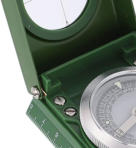 Tyenaza Multifunkcionalni kompas, vojne leće kompas prenosiv Potpuno zapečaćeni vodootporni geološki kompas za kampiranje planinarenja