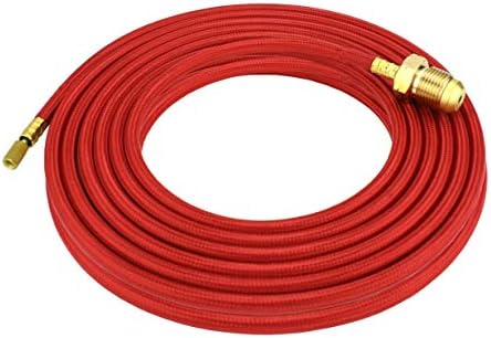Kabel napajanja za 20 serija vodenih baklja s vodenim hlađenjem - 25 stopa - Super Flex Crvena pletenica - Model 45V04 -R