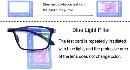 4 pakiranja fleksibilnih naočala za čitanje lagano računalno plavo svjetlo koje blokira velike čitače za žene i muškarce
