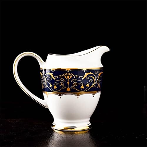 Jydbrt europski 15pcs fine kosti Kina dizajn čaj set keramički porculan čaj čaj i tanjur popodnevni čaj set s dizajnom zlatne linije