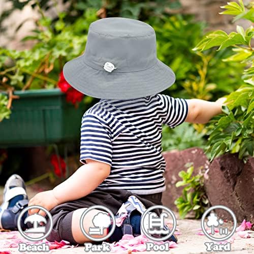 Dječji šešir za sunčanje ljetni šeširi za dječake 50 + zaštita od sunca dječji šešir kanta za djevojčice Podesiva Dječja Kapa