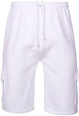 WearLink muški trkački teretni kratke hlače Capri Jogger hlače s džepovima za izvlačenje džepova dužine koljena trčanje trening cargo