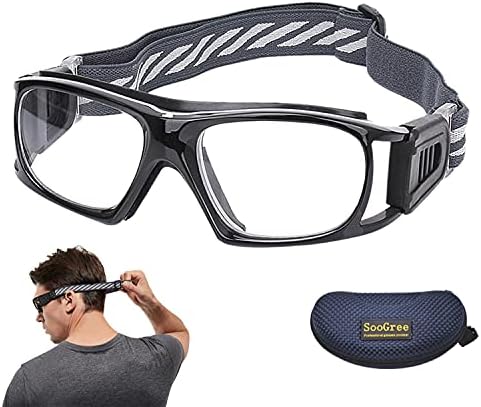 'N/A' 'SOOGREE Sportske naočale za muškarce Žene košarkaške nogometne sportske naočale protiv maglice Shock Collision Nosive naočale