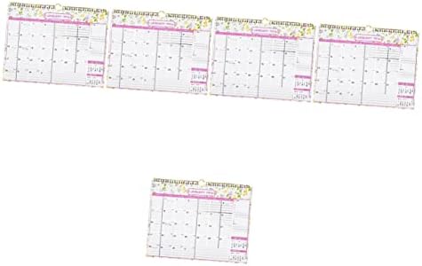 Tofficu 5pcs 2024 Kalendar kalendara kalendara