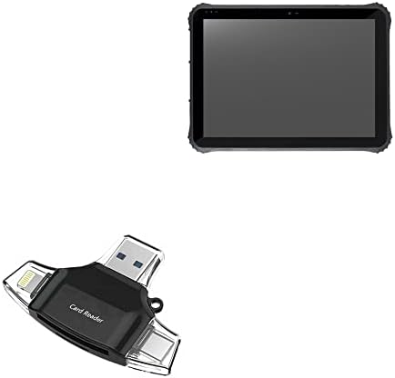 Smart-gadget BoxWave, kompatibilan s Ruggtek RT 212 - čitač SD kartica AllReader, čitač microSD kartica SD, Compact USB Ruggtek RT