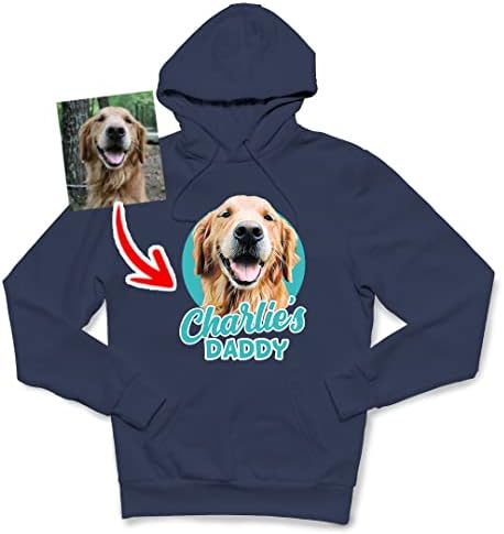 Personalizirana majica s kapuljačom za pse-majice za pse za muškarce i žene, prilagođena majica s kapuljačom za pse, majica s dugim