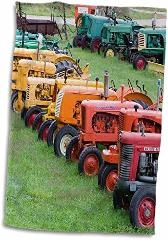 3D Rose Vermont-Manchester Antique Farm Tractor-US46 WBI0005-WALTER BIBIKOW RUK/SPORTSKI RUČE, 15 x 22