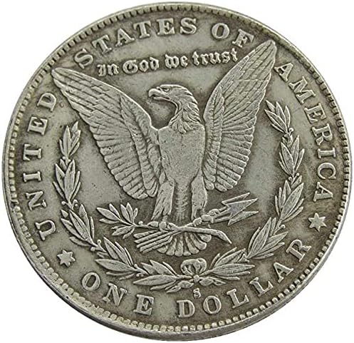 Izazov novčića za lutanje kovanica US Morgan Dollar Strani kopija Komemorativni novčić 26 Zbirka novčića