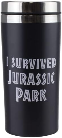 22 povoljni paketi Jurassic Park putna šalica za kavu od nehrđajućeg čelika 450 ml - pakiranje od 2