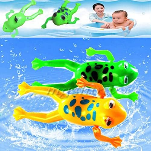 Dagijird 2 pakiranje plastične kupelji žaba beba slatka kupaonica kadica za kupanje bazena igračka igračka navijač navijajući poklon