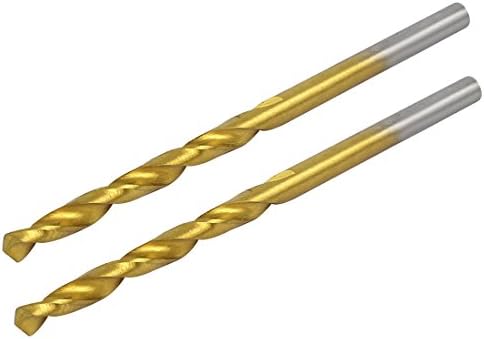 AEXIT 3,6 mm držač alata za bušenje Dia Titanium Dvostruke flaute Ravne bušilice za bušenje BITS 2PCS Model: 24AS235QO230